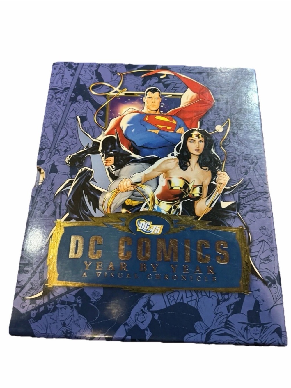 DC Comics Year by Year Visual Chronicle Hardcover HC HB Slipcase art